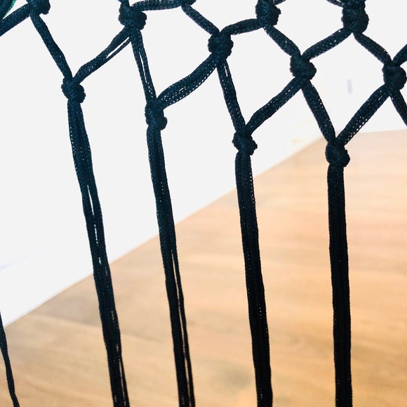 Dolce Vita Swim Cover Up, Size M, macrame detail - Picture 4 of 7